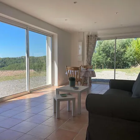 Gite Les Mimosas - 2 A 4 Personnes - Vue Imprenable Largentière Exterior foto